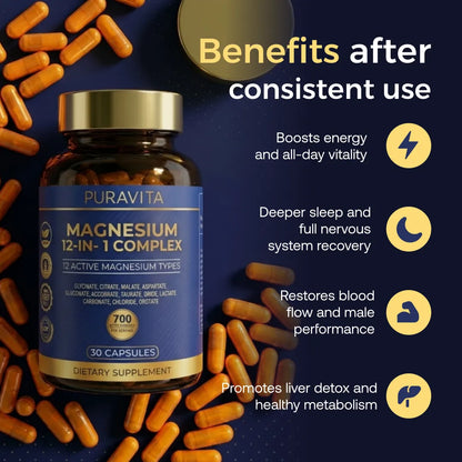 PuraVita 12-in-1 Magnesium Complex